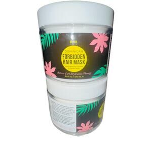 2 BOMBA CURLS Dominican Forbidden Hair Mask 6 oz Each Hydration Therapy Miami